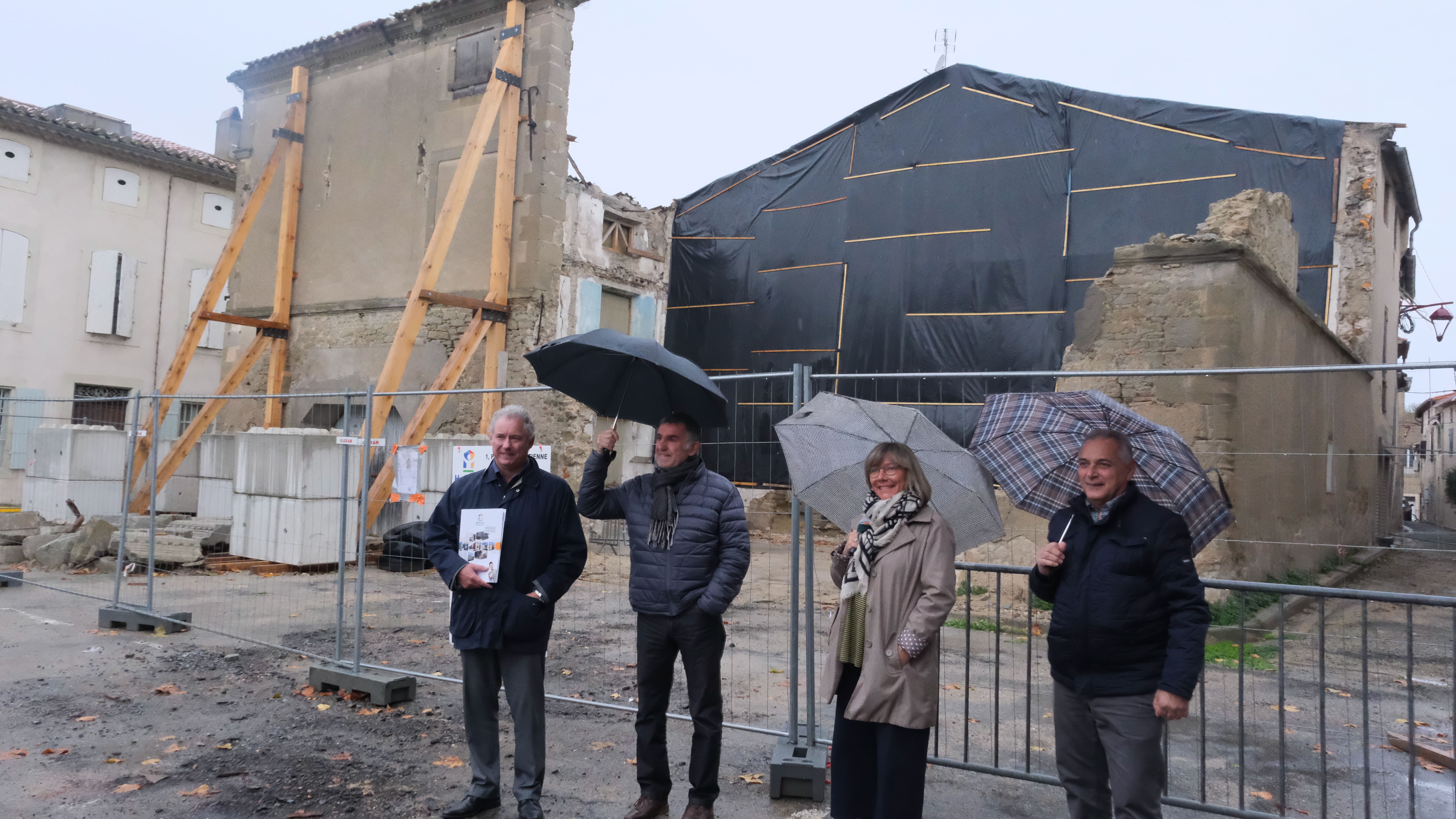 L'immeuble Carnot à Villepinte est en cours de rénovation et de transformation en logements