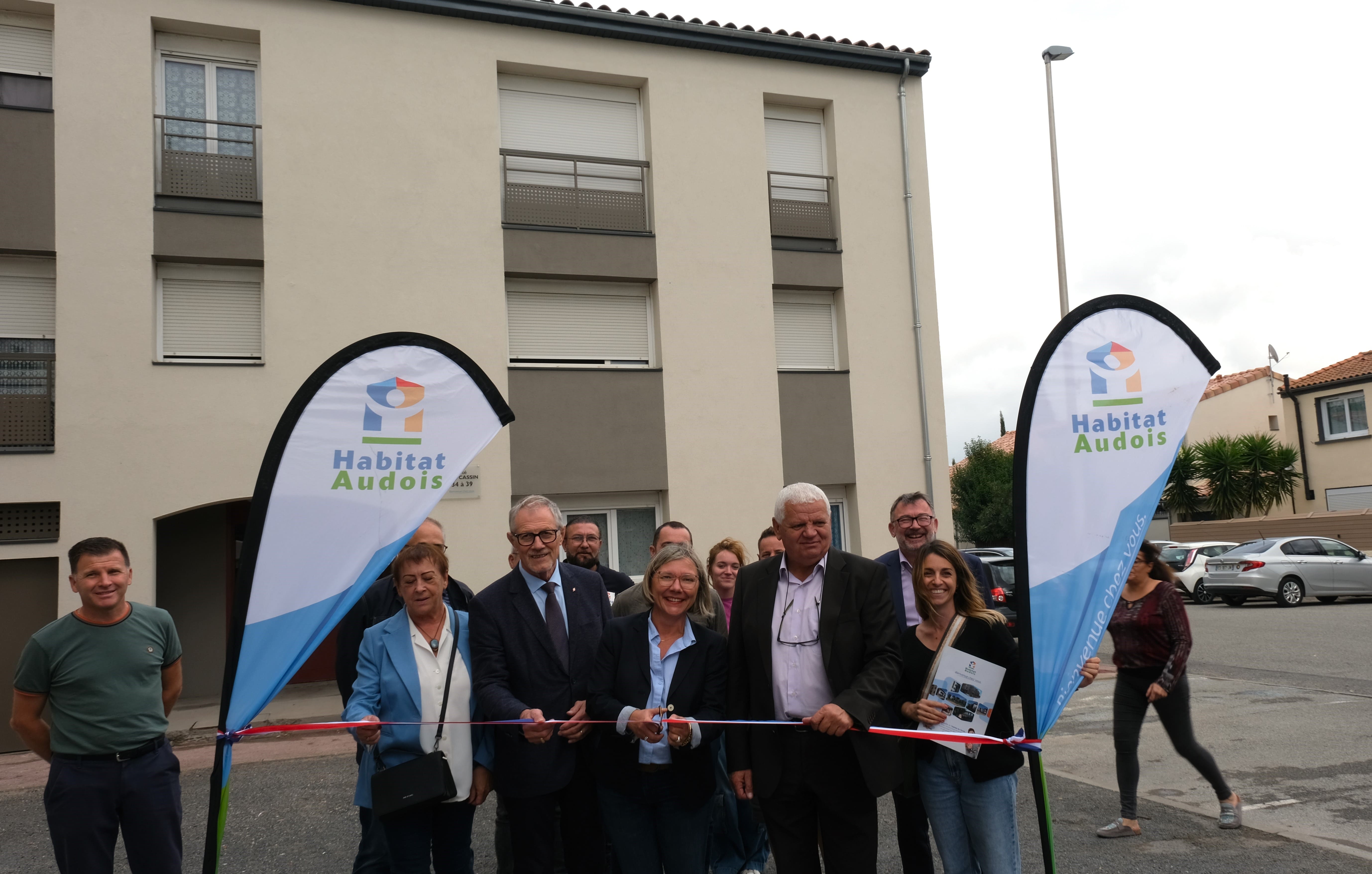 inauguration de la residence rené cassin