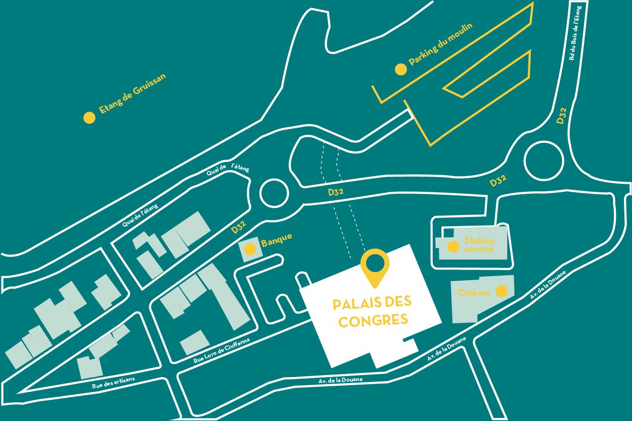 plan palais des congrès gruissan journée hasso 2025