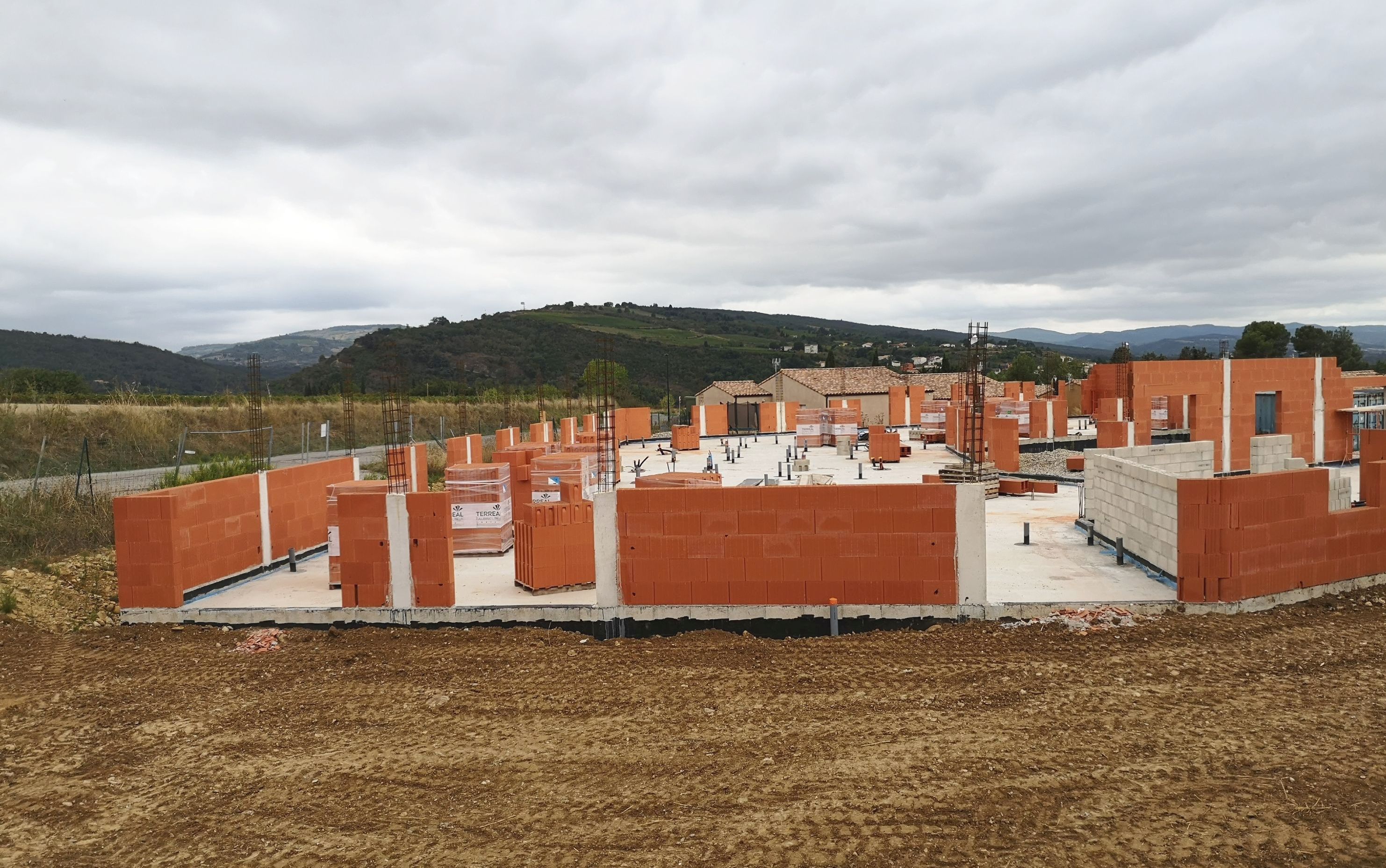 la future résidence Monte Cristo en chantier. Livraison prévue second semestre 2026