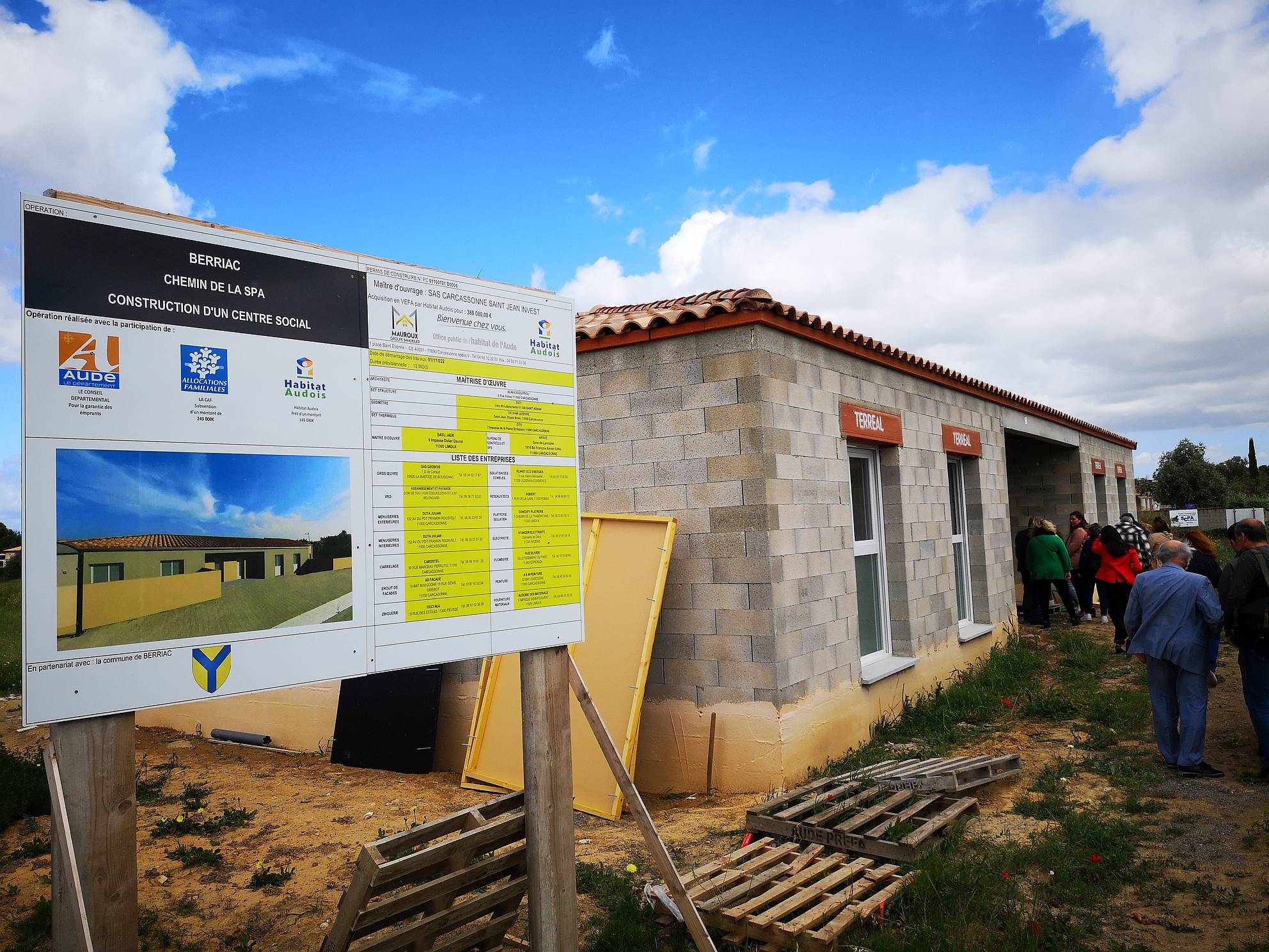 Le futur centre social ouvrira ses portes d'ici la fin d'année 2023.