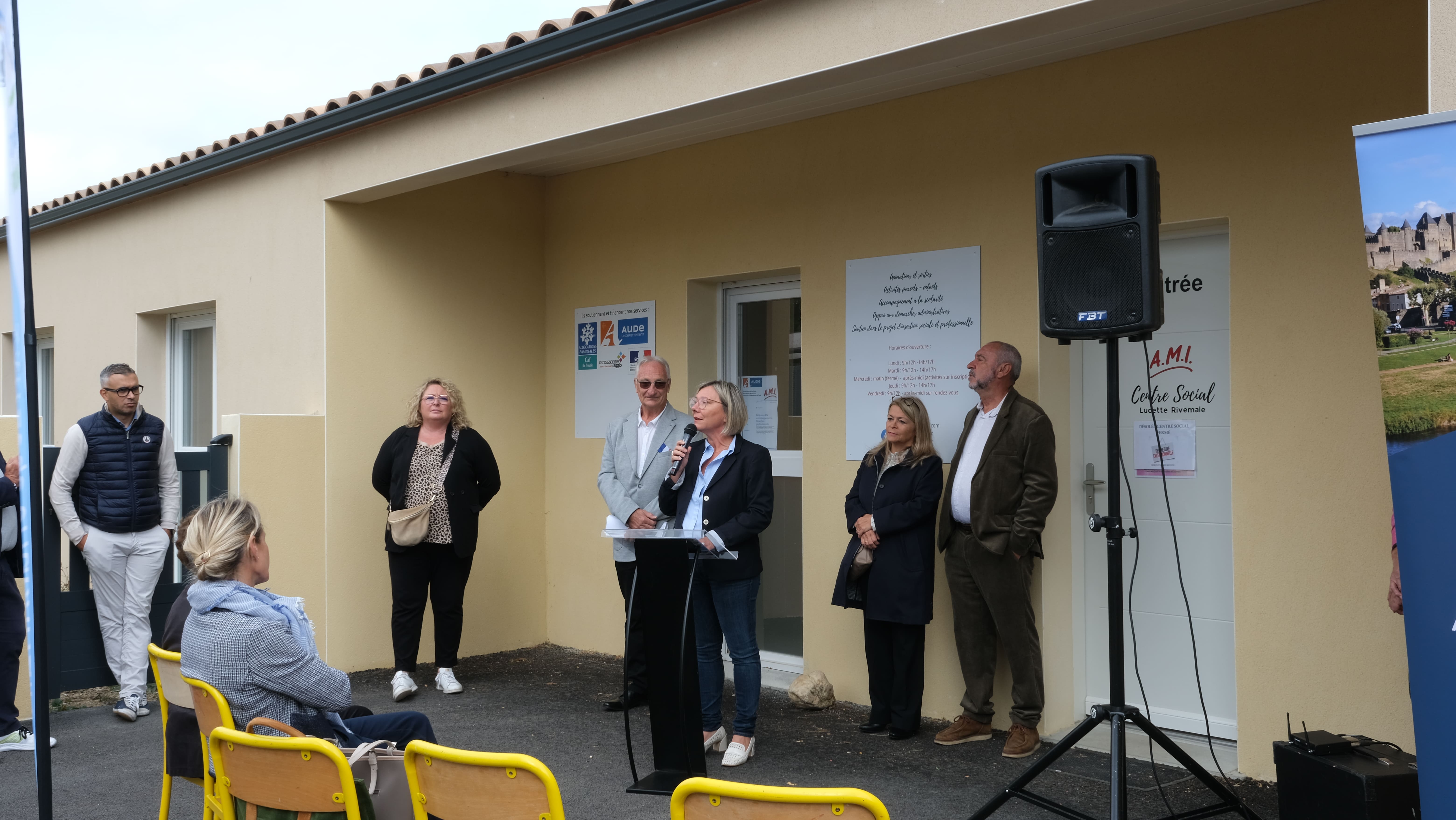 Discour de la presidente d'habitat audois