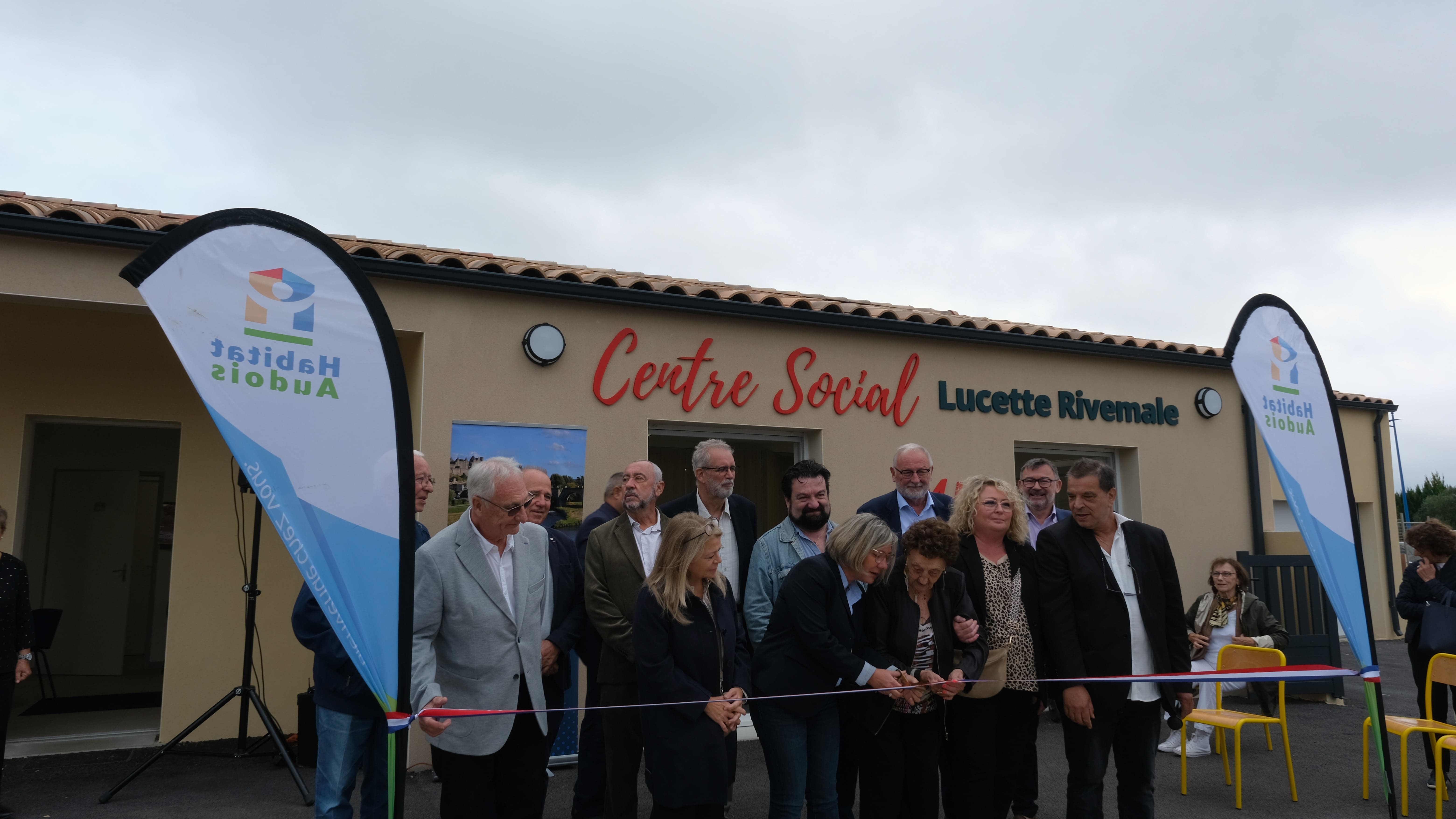 Inauguration du centre Lucette Rivemale